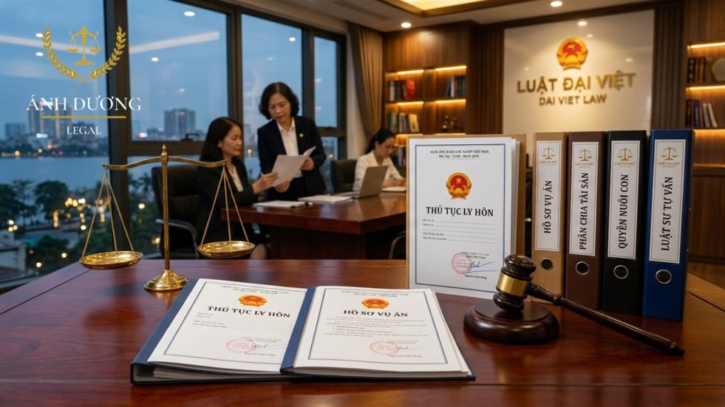 Tư vấn ly hôn thuê luật sư bảo vệ quyền nuôi con tài sản