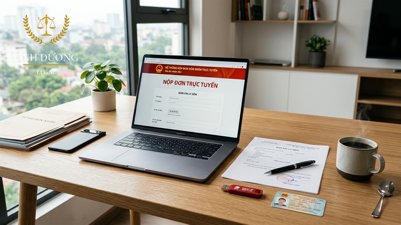Ký số token và scan tài liệu nộp hồ sơ tư pháp trực tuyến